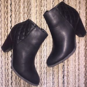 Black booties